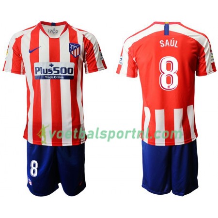 Atlético Madrid SAUL 8 Kind Thuis Tenue 2019-20 Atlético Madrid SAUL 8 Kind Thuis Tenue 2019-20